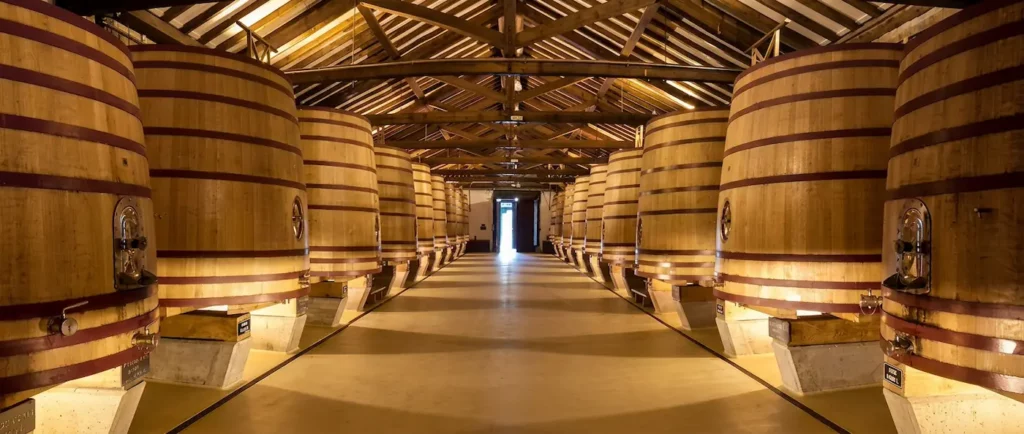Wine cellar in a Rioja Winery